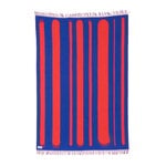 Blankets, Brush blanket, blue - red, Red