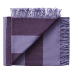 The Sweater Polychrome throw, lavender - purple