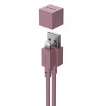 Cable 1 USB charging cable, rusty red
