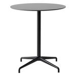 &Tradition Rely Outdoor ATD5 table, 65 cm, black