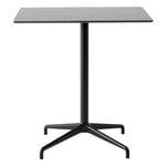 Patio tables, Rely Outdoor ATD4 table, 60 x 70 cm, black, Black