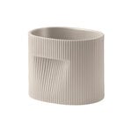 Muuto Ridge planter, h. 15 cm, beige