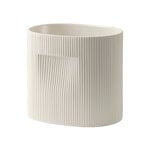 Muuto Ridge planter, h. 24 cm, off-white