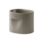 Muuto Ridge planter, h. 15 cm, taupe