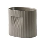 Muuto Ridge planter, h. 24 cm, taupe