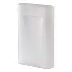 Muuto Ridge vase, 48,5 cm, white frosted glass