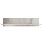 Wall shelves, Rivet shelf, L, aluminium, Silver