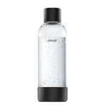 Premium water bottle 1 L, black