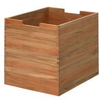 Storage containers, Cutter box, large, teak, Brown