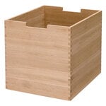 Storage containers, Cutter box, large, oak, Natural
