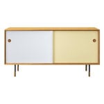 Sideboards & dressers, No 11 sideboard, oiled oak, white - yellow, White