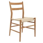 Sibast No 59 chair, oiled oak - natural paper cord