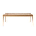 Matbord, No 2.1 bord, utdragbart, oljad ek natur, Naturfärgad