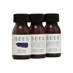 SEES Company Kit da viaggio con shampoo, balsamo e bagnoschiuma, 3 x 50 ml