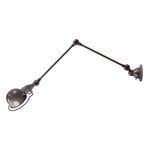 , Signal SI331 wall lamp, brushed steel, Silver