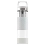 SIGG H&C Glass drinking bottle, 0,4 L, white