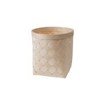 Silva birch basket 2, natural birch