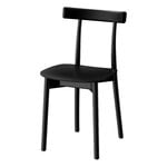 Nine Skinny side chair, black stained ash