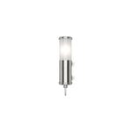 , Bendz wall lamp, stainless steel, Silver