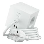 Avolt Square 1 USB-C extension cord, 3 m, opal white, Avolt x Martinelli Luce