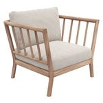 Outdoor lounge chairs, Tradition lounge chair, teak - light sand, Beige