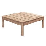 Patio tables, Tradition lounge table, low, teak, Natural