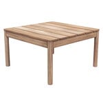 Patio tables, Tradition lounge table, high, teak, Natural