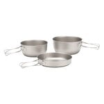 Titanium cookset, 3 pcs