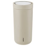 Vacuum flasks & mugs, To Go Click thermo cup, 0,4 L, soft sand, Beige