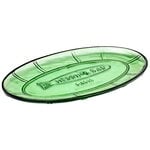 Plats de service, Plat de service ovale Fish & Fish, 31 x 17 cm, vert, Vert