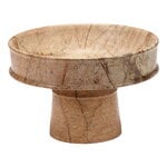 Serveware, Dune bowl, high, 30,5 cm, brown marble, Brown