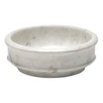 Bowls, Dune bowl, S, 16 cm, white marble, White