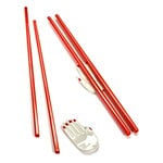 Cutlery, Table Nomade chopsticks with holder, 2 pcs, White