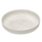 Assiettes, Assiette creuse Zuma, S, 20,5 cm, salt, Blanc