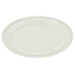 Plates, Dune dinner plate, M, 28 cm, alabaster, White