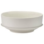 Bowls, Dune bowl, L, 28,5 cm, alabaster, White