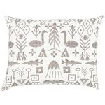 Decorative cushions, Maailman synty cushion cover, 60 x 80 cm, white - black, White