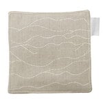 Potholders, Rakkauden meri pot holder, beige - white, Beige