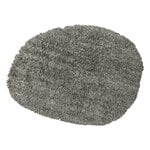 Wool rugs, Saari rug, 200 x 250 cm, natural grey, Gray