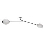 GUBI Satellite wall lamp, cream white semi matt