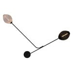 GUBI Satellite wall lamp, black and white