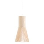 Pendant lamps, Secto 4201 pendant 45 cm, birch, Natural