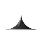 GUBI Lampada a sospensione Semi, 30 cm, nero opaco