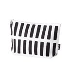 Bags & cases, Siena pouch, small, white - black, Black & white