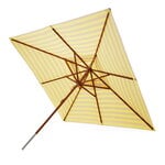 Messina umbrella 300 x 300 cm, lemon - sand