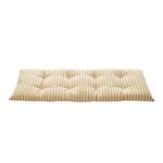 Kuddar och filtar, Barriere outdoor cushion, 125 x 43 cm, golden yellow stripe, Gul