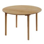 Ruokapöydät, Hven pöytä 110 cm, öljytty tammi, Luonnonvärinen