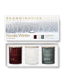 Skandinavisk Tuoksukynttiläsetti, 3 kpl, NORDIC WINTER