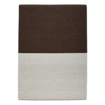 Split rug, linen - brown