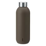 Drinking bottles, Keep Cool water bottle, 0,6 L, soft bark, Brown